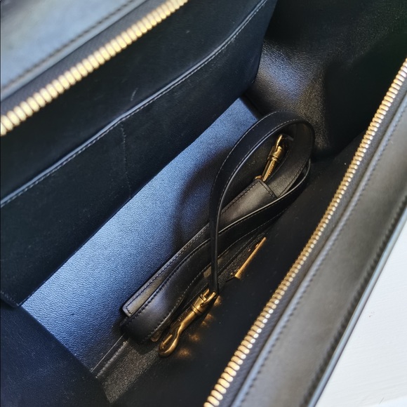 Celine trapeze tri-color small suede bag - Picture 6 of 6